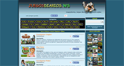 Desktop Screenshot of juegosdiarios.ws
