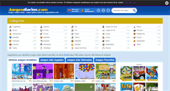 Desktop Screenshot of juegosdiarios.com